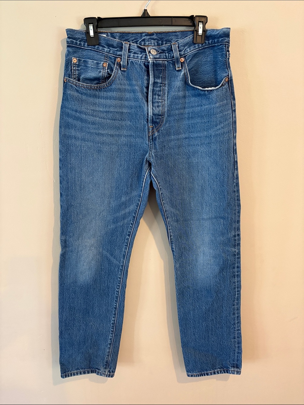 Levi's Men's 501 Selvedge Jeans, Sz 30x30